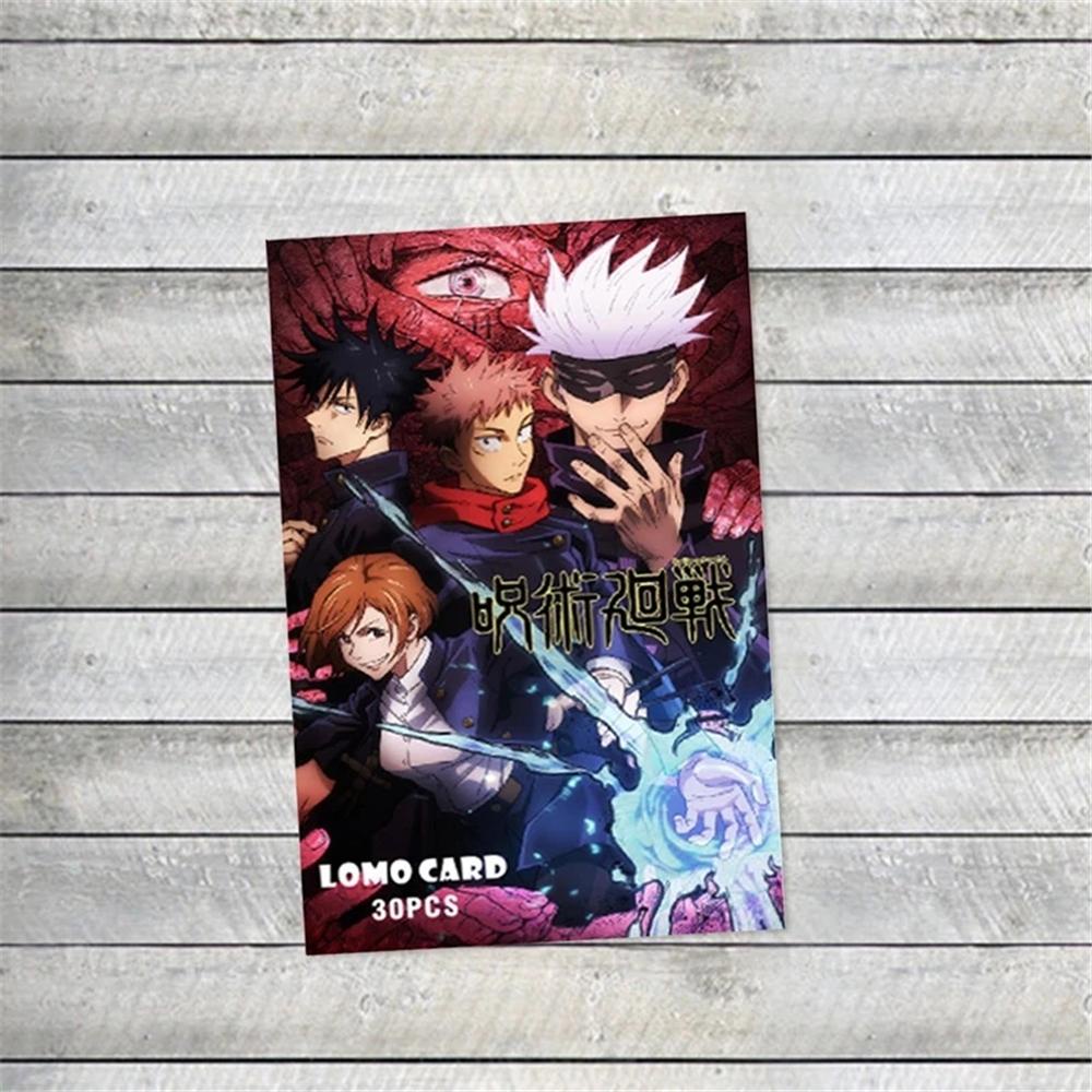 Needway Jujutsu Kaisen Lomo Card Koleksi Kado Ulang Tahun Fushiguro Megumi Kugisaki Nobara Itadori Yuuji Mini Postcard