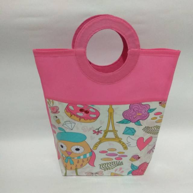 

Tas ulang tahun owl paris/goodie bag ulang tahun owl paris