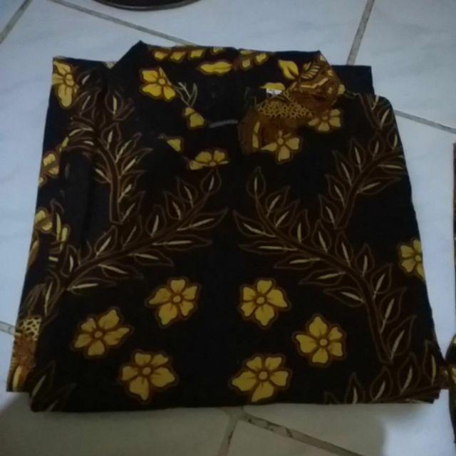 Batik Couple Keluarga Sania Ruffle Ori Ndoro Jowi Dnt Mataram