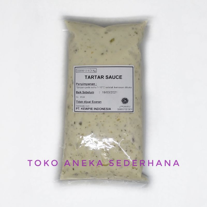 

Kewpie Tartar Sauce 1kg