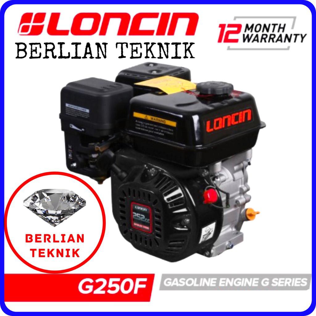 Mesin Penggerak Bensin Engine Gasoline Loncin G 250 F / G250F / 252 cc / 8.5 HP