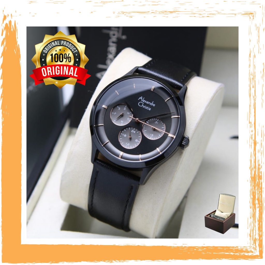 Jam Tangan Analog Alexandre Christie AC 2868/AC2868 Original