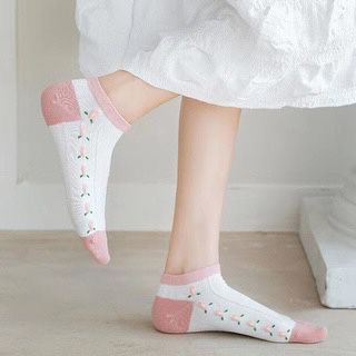 1234OS - Kaos Kaki Wanita Fashion Motif Strawberry Bunga . Kaos Kaki Wizard Of Oz Edition. Kaoskaki Pendek Korea Sock Importz