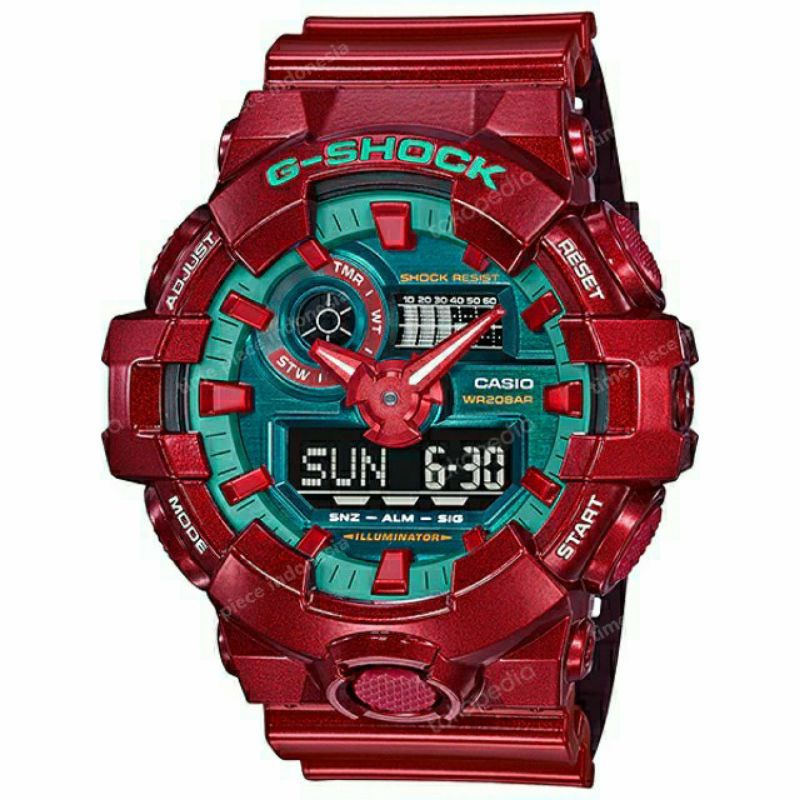 CASIO G-SHOCK GA-700DBR-4ADR / GSHOCK GA700DBR-4A FAR EAST POP SERIES ORIGINAL & GARANSI