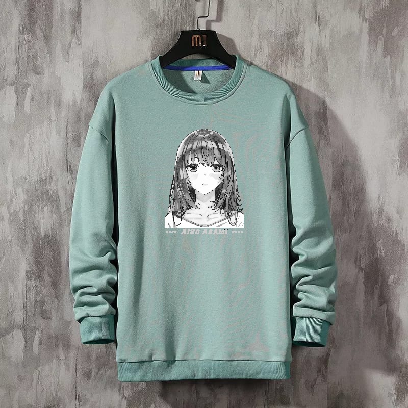 Sweater Unisex anime Aiko Sweater Unisex  keren