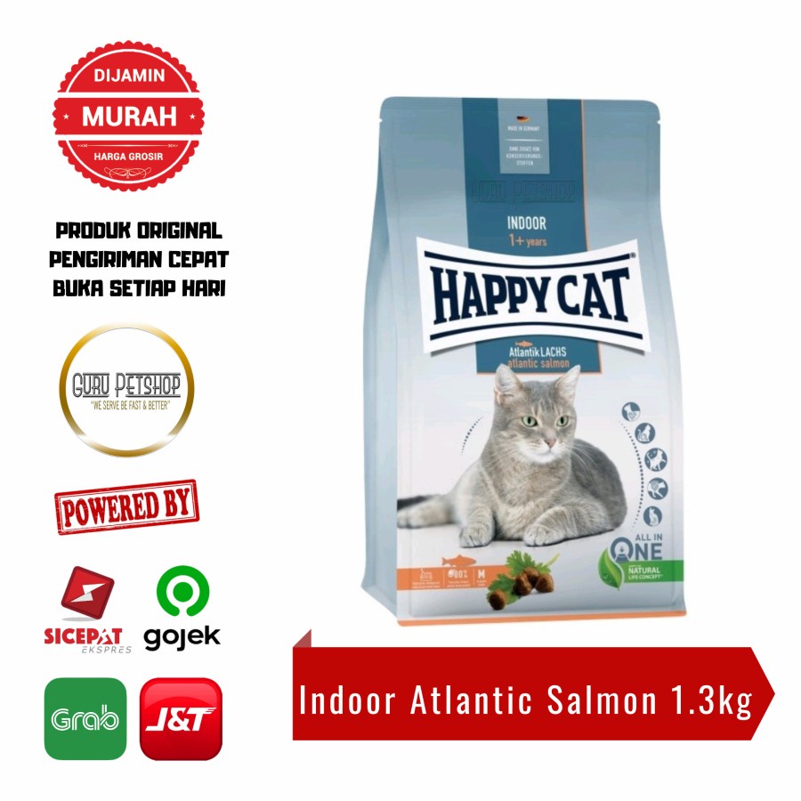 Happy Cat Culinary Indoor Salmon 1.3kg Freshpack Indoor AtlanticSalmon