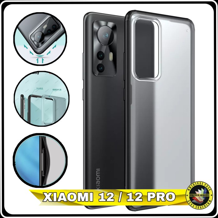 Casing Xiaomi 12 pro Hardcase Xiomi 12 Hardcase Transparan Shadow
