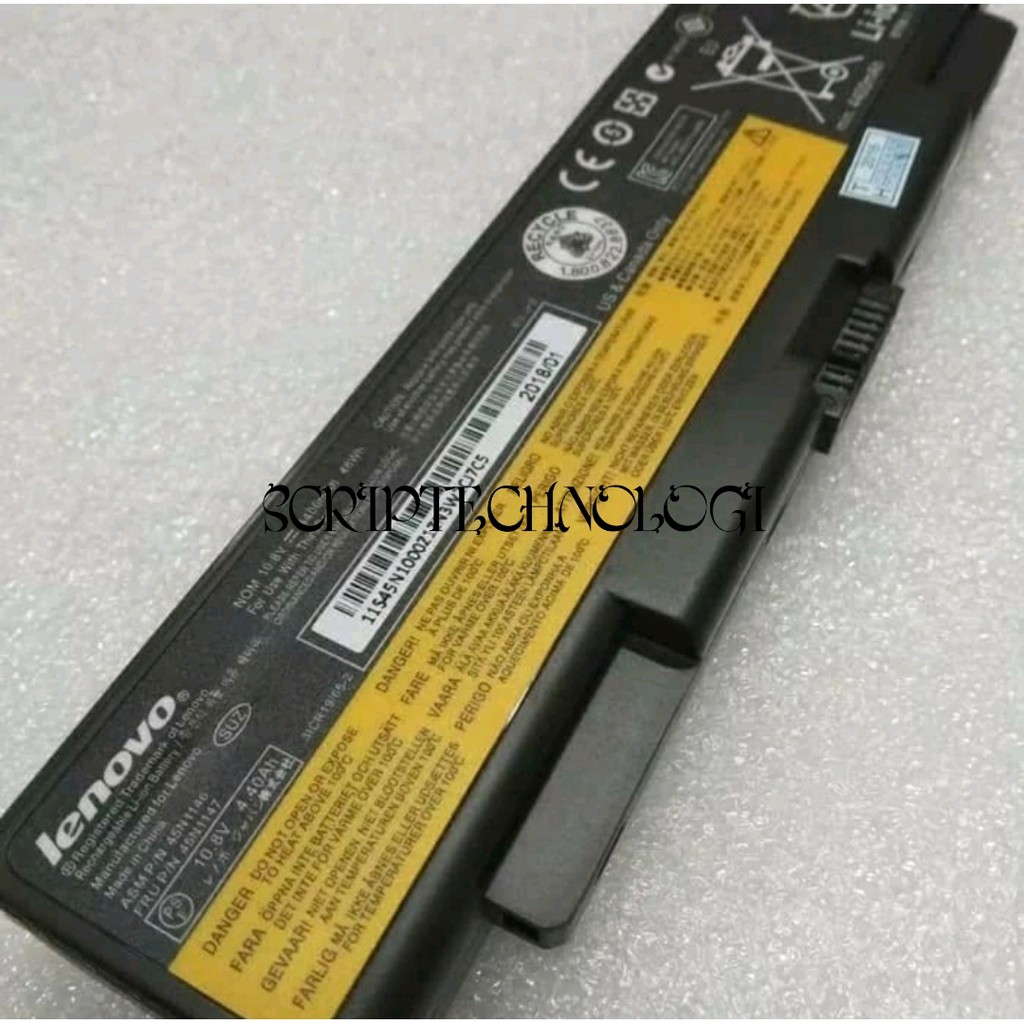 Baterai Original Lenovo T440P T540P W540 L440 L540