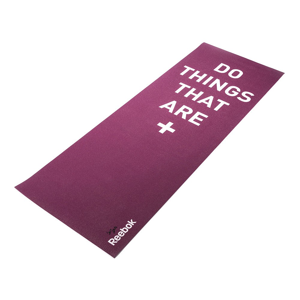 MATRAS REEBOK DOUBLE SIDED YOGA MAT PURPLE 4MM