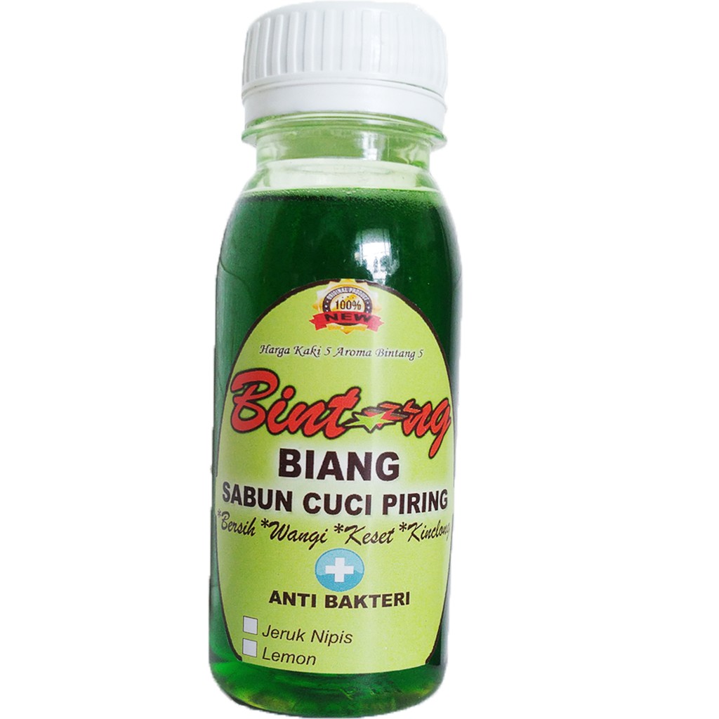 Biang Sabun Cuci Piring BINTANG 1 Liter Busa Banyak + Anti Bakteri / Bibit Sabun