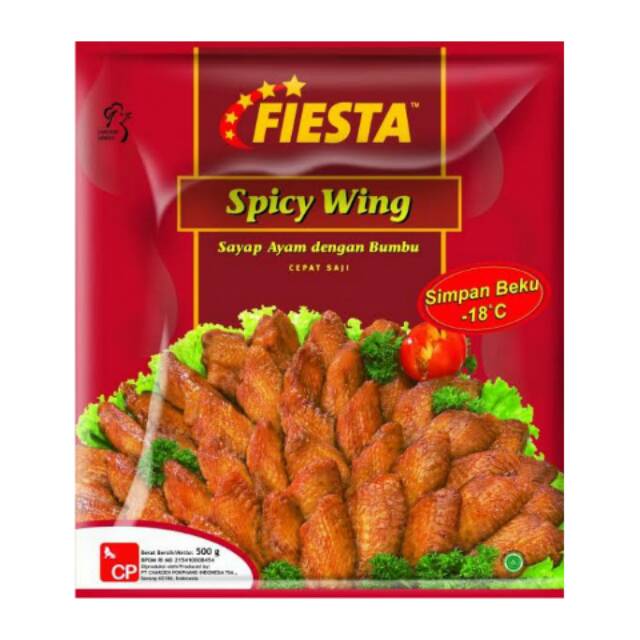 

Fiesta Spicy Wing 500gr