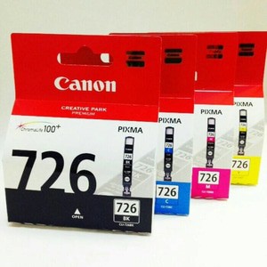 TINTA PRINTER CANON CLI-726 (B.C.M.Y) ORIGINAL