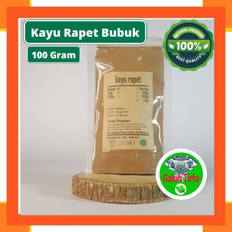 

KAYU RAPET BUBUK 100 GRAM - Parameria Laevigata - MURNI - JSR