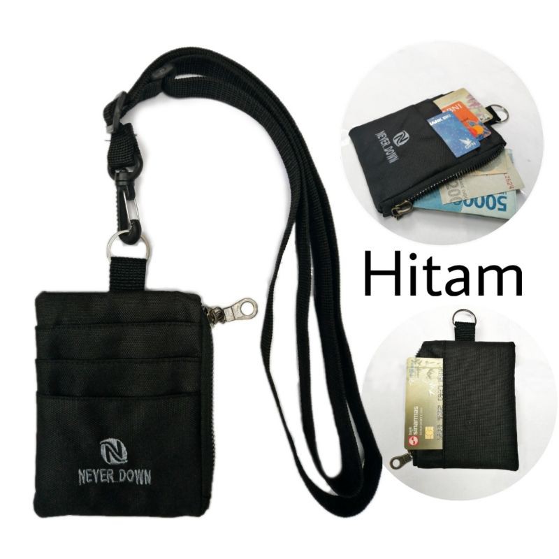 hanging Wallet - Dompet kalung - dompet kartu pria wanita