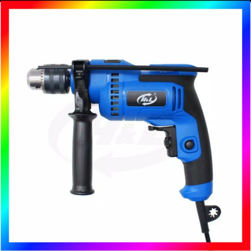 MESIN BOR H&amp;L HNL 13MM IMPACT DRILL BOX SET HL 913