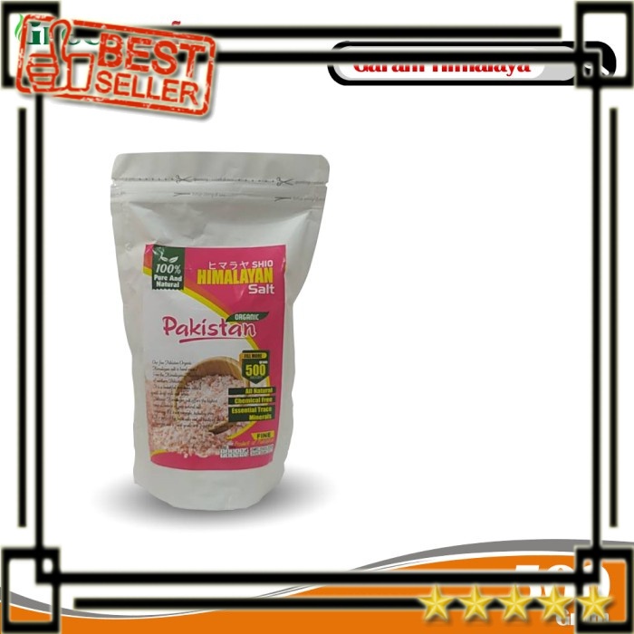 

Garam Himalaya 500 gr Original 100% / Himalayan Rock Salt / Garam gunung Himalaya