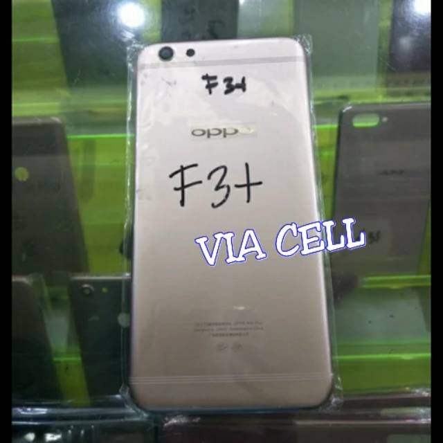 BACKDOOR BACK DOOR COVER CASING TUTUP BELAKANG BATERAI OPPO F3 PLUS F3PLUS