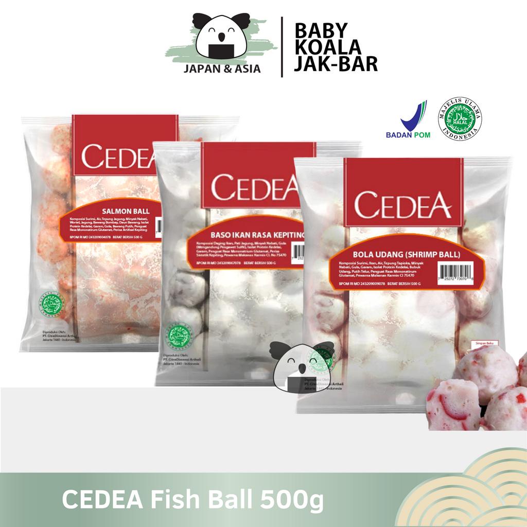 

CEDEA Salmon Ball Shrimp Crab 500 g Halal | Baso Kepiting Udang...