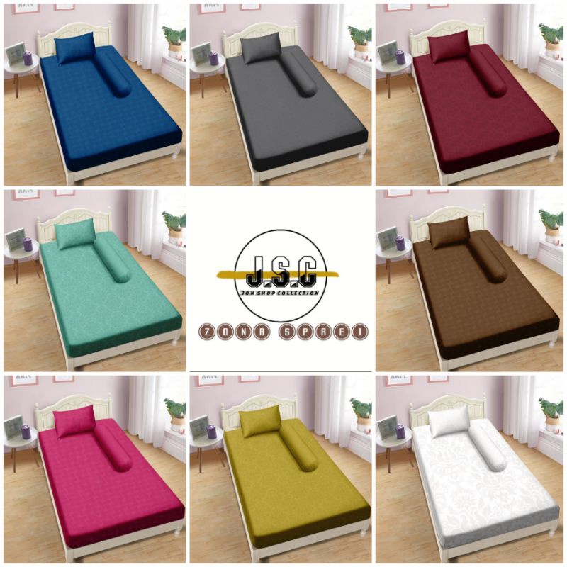 ALOHA Sprei polos ukuran 120x200 tinggi 20cm