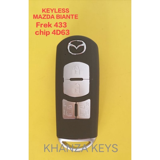 Kunci remot keyless mazda biante