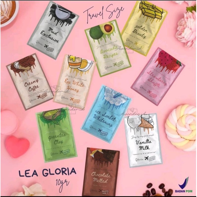10GR LEA GLORIA MASKER LEA MASKER LEA GLORIA