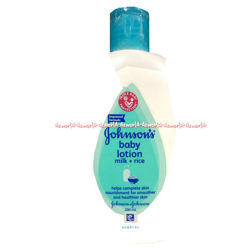 Johnson's Baby Bath Milk Rice 200ml Sabun Bayi Untuk Membuat Kulit Lebih Lembut Halus Jonson Jhonson Johnson Sabun Susu Bayi