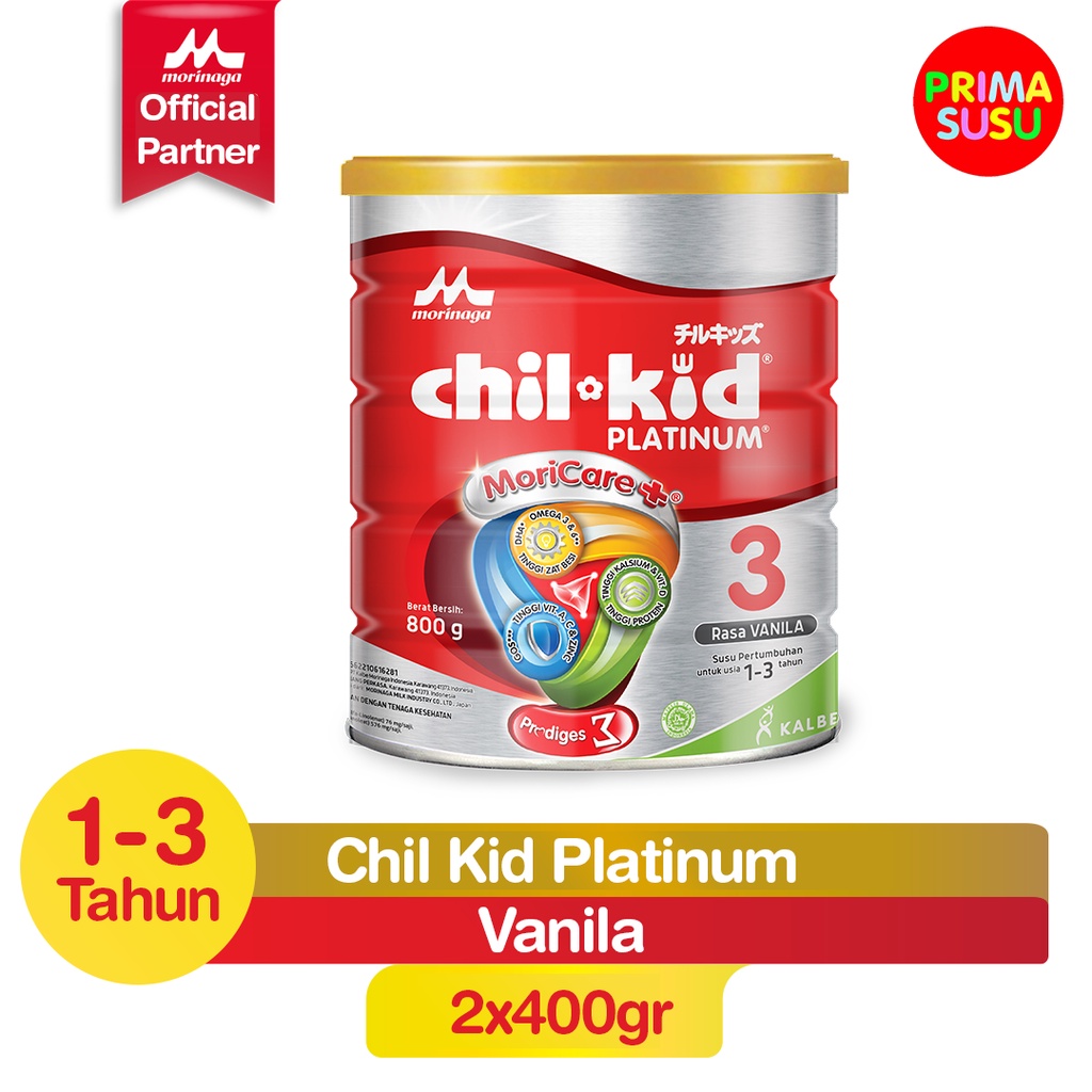 Chil Kid 3 Platinum 800 Gr, Madu, Vanila