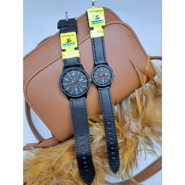 JAM TANGAN COUPLE STRAP KULIT HARGA COUPLE