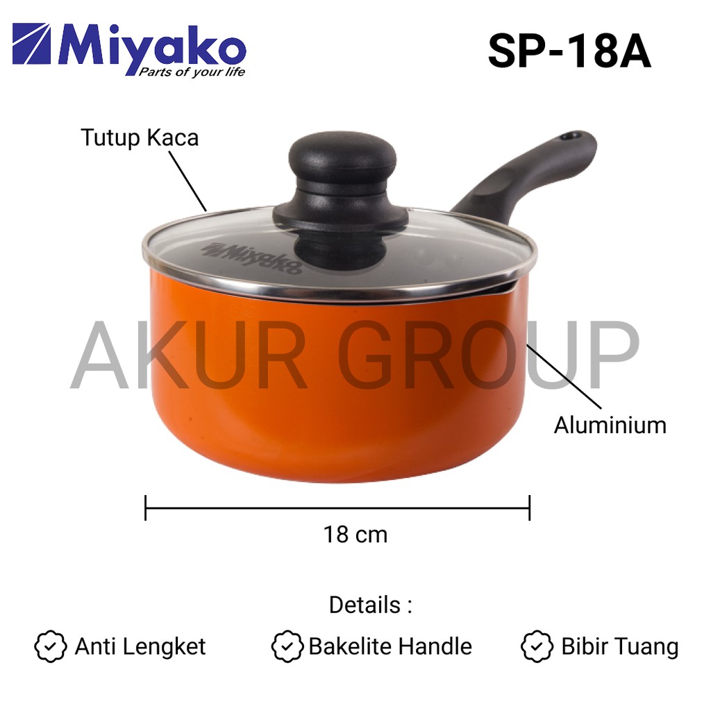 MIYAKO SAUCE PAN