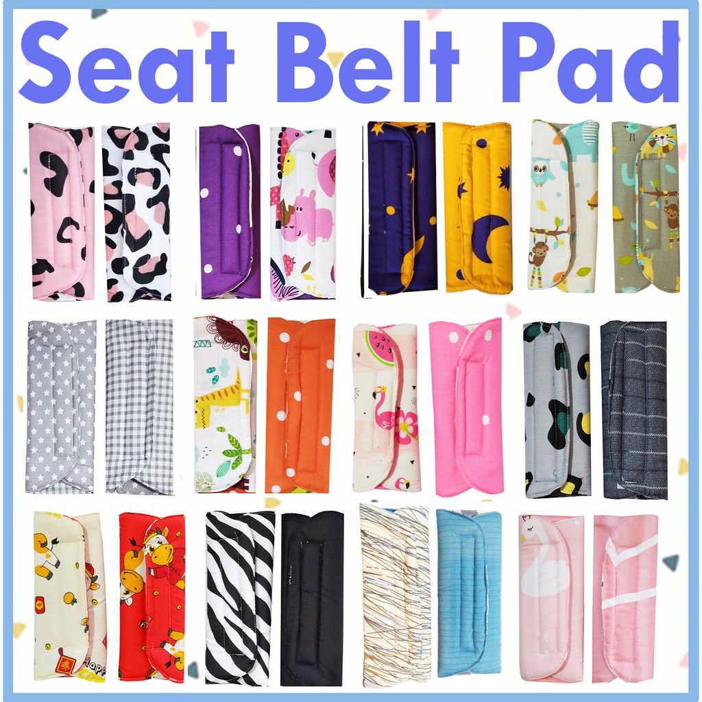 1PASANG SEAT BELT PAD (2PCS - KANAN & KIRI) stroller sabuk pengaman alas stroller