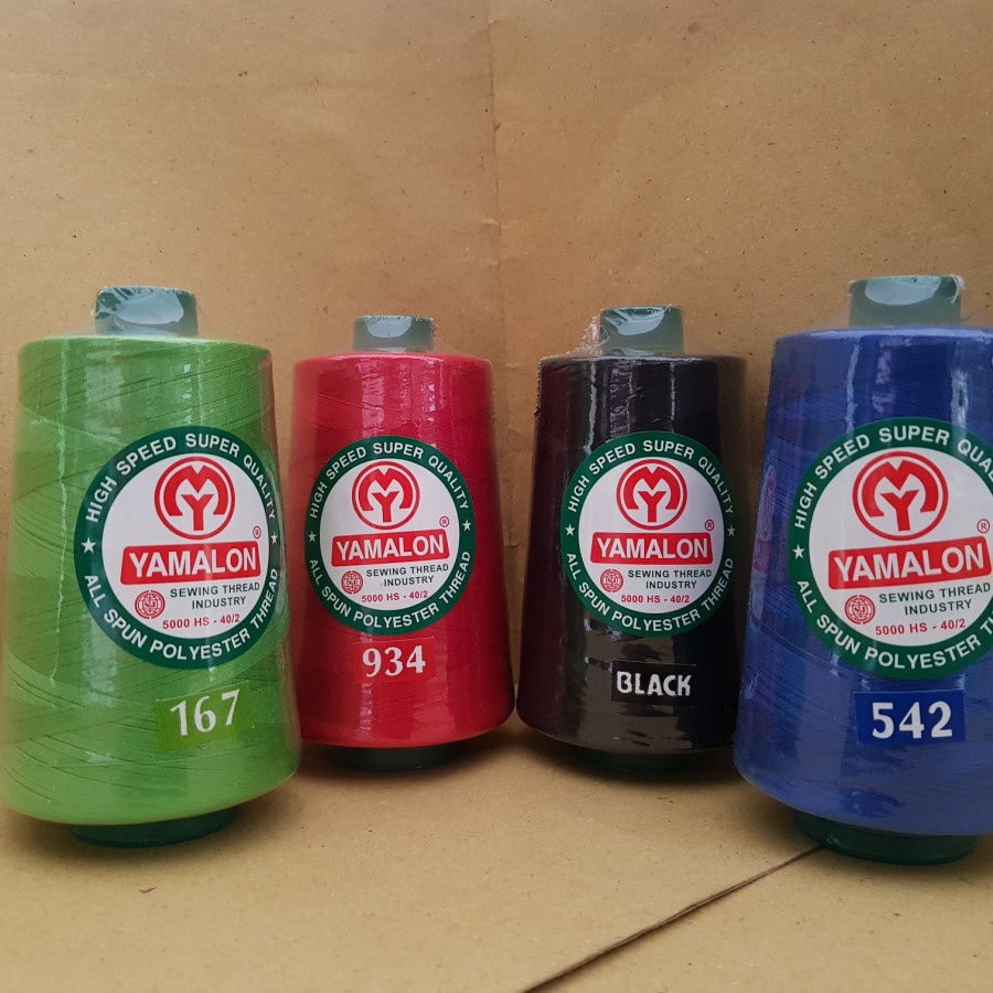 Benang Jahit YAMALON 5000 yard (Warna Lengkap)