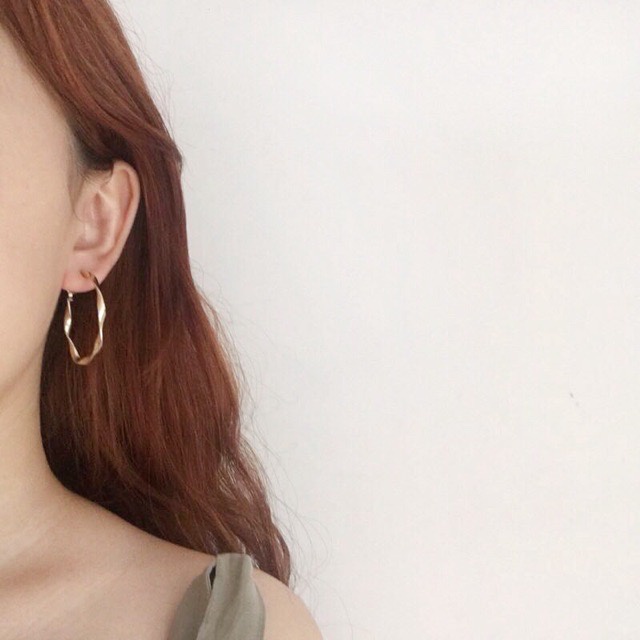 NEEDED.ID JKT | Karrie Earrings / Anting Bulat Korea Aesthetic Modis