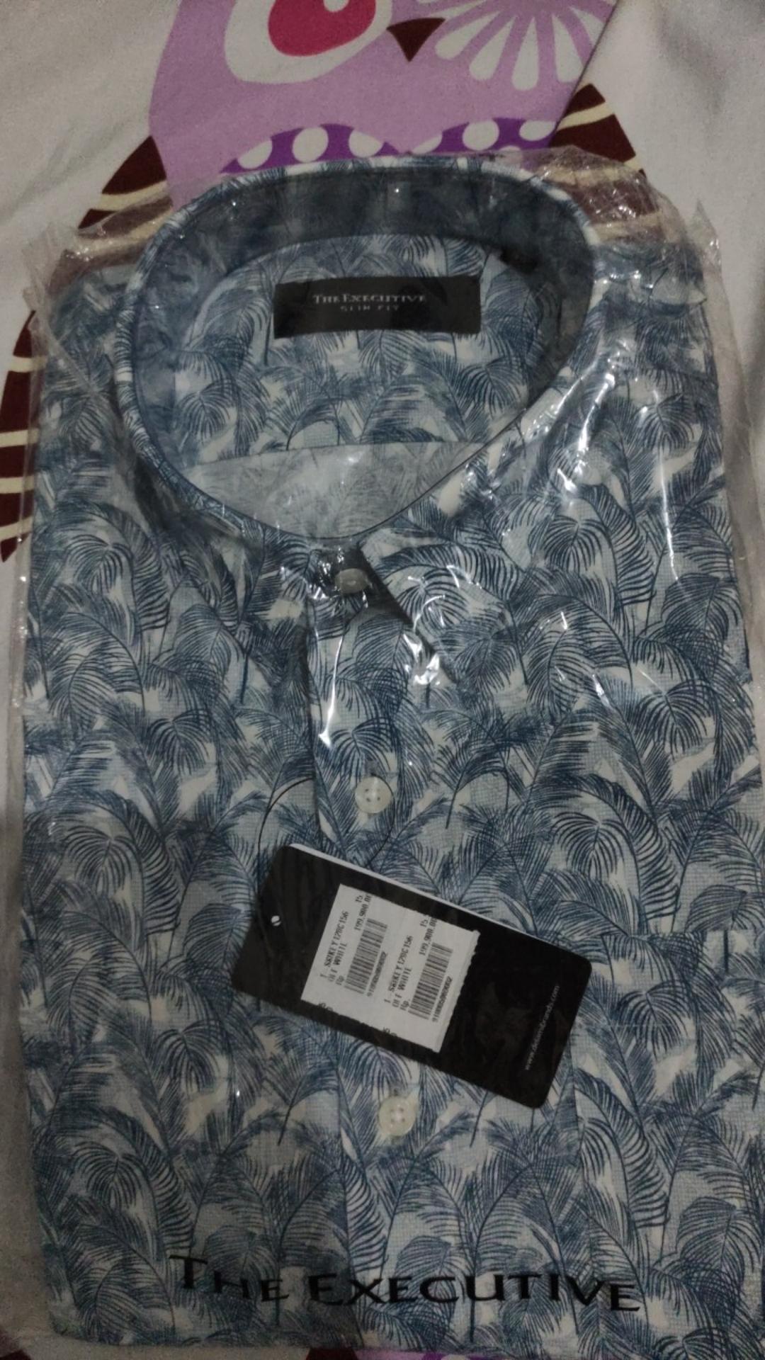 The Executive Batik Tangan Pendek Original 100%