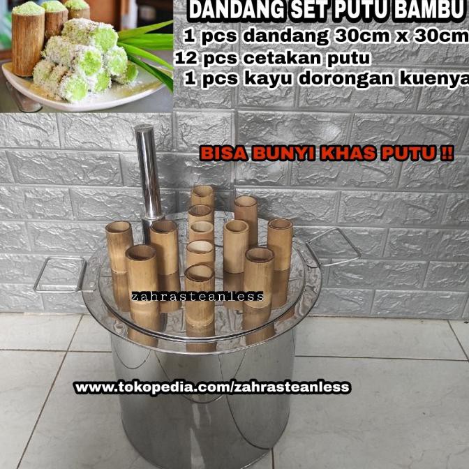 

Cetakan Kue Putu Bambu Set 12 / Dandang Uap Kue Putu Bisa Bunyi - Dandangnya Aja Terbaru