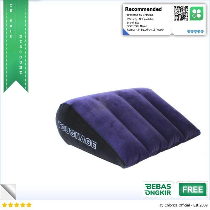 Toughage Bantal Triangle Inflatable Erotic Pillow Sex Support - Pf3101
