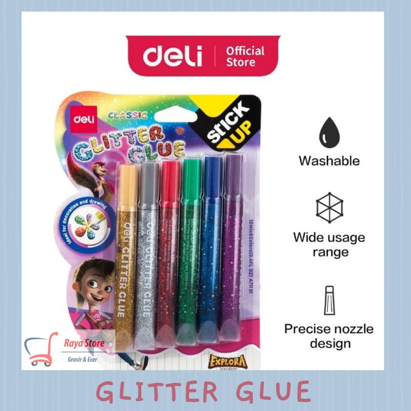 

Lem Glitter glue explora Deli
