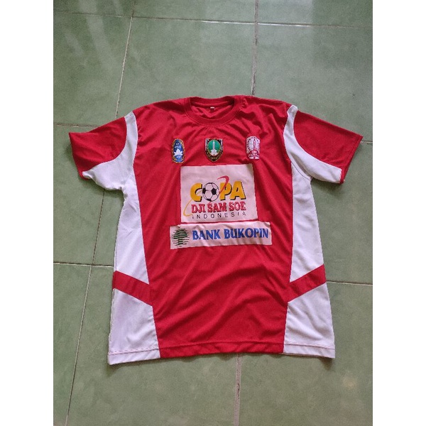 JERSEY PERSIS SOLO RETRO / VINTAGE COPA DJI SAM SOE NAME SET AGUNG SETYABUDI