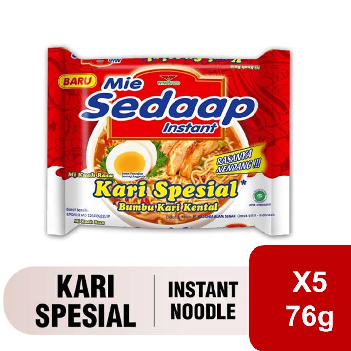 

Mie Sedaap kari spesial 76gr x 5