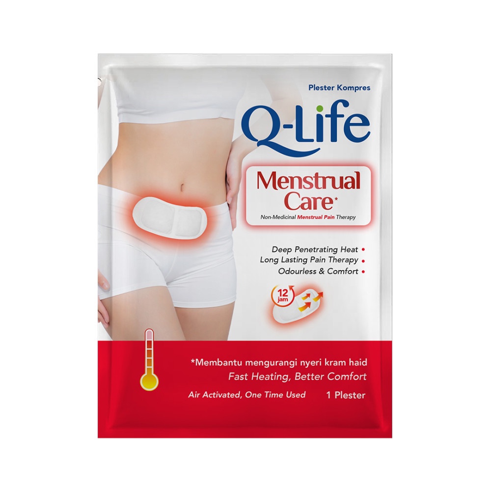 Q-Life - Qlife Menstrual Care Plester Pereda Nyeri Haid