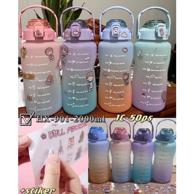 

Botol Gradasi Viral 2 Liter