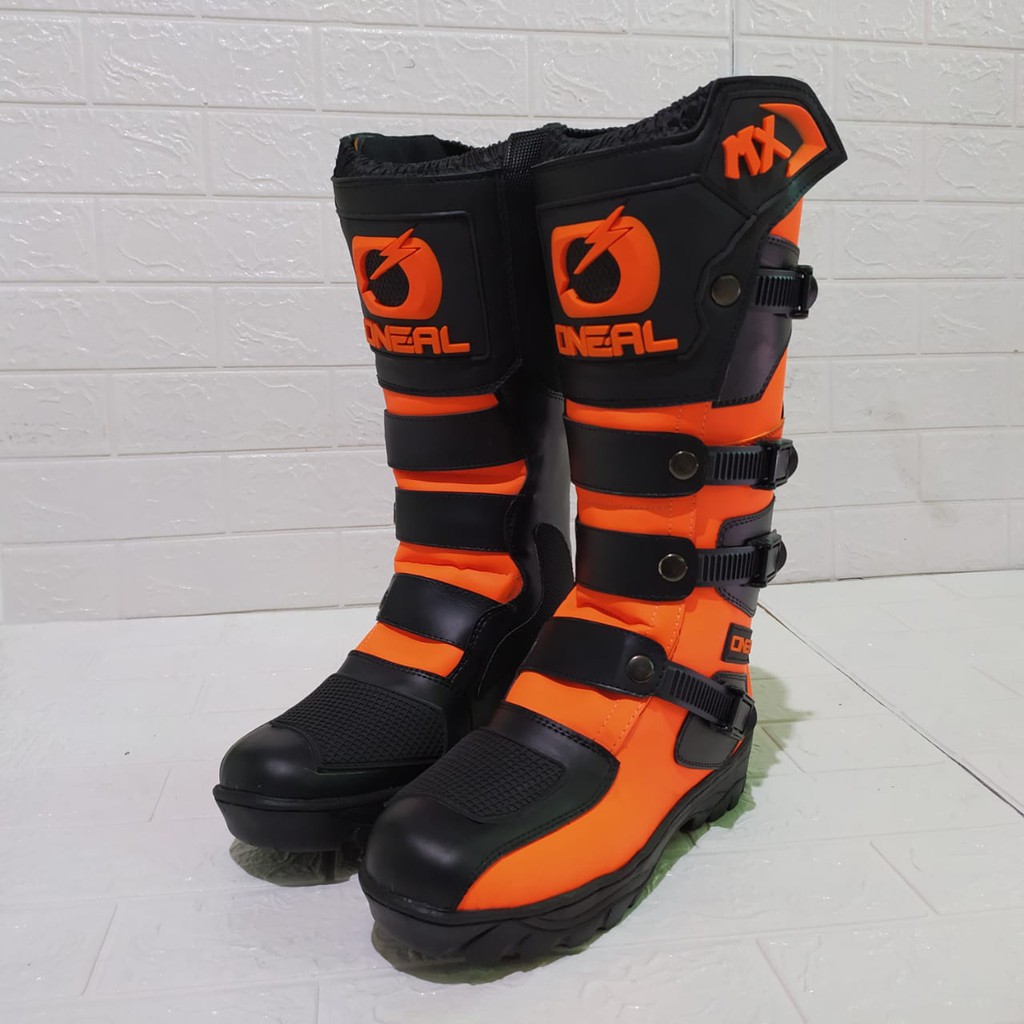 Sepatu Trail  Sepatu Cross adventure logo 3D  Bots Satety Terlaris BISA COD