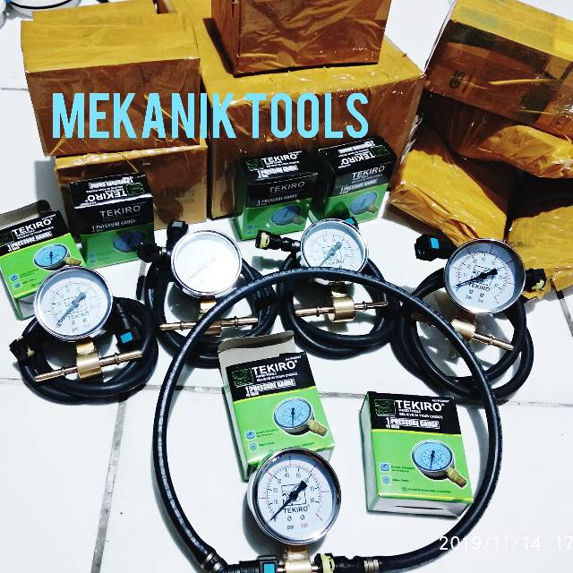 Fuelpump Tester Pressure Gauge Alat tekanan pompa bahan bakar