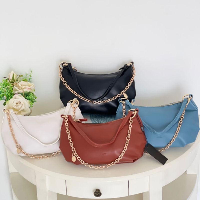 P359 Tas Bahu Import Wanita Pedro Chain Shoulder Bag