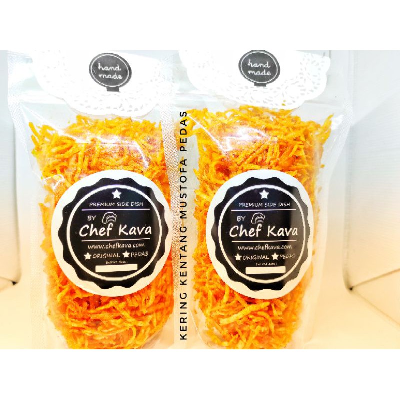 

Diskon 50%!!! Kering Kentang Mustofa Pedas 130 gr