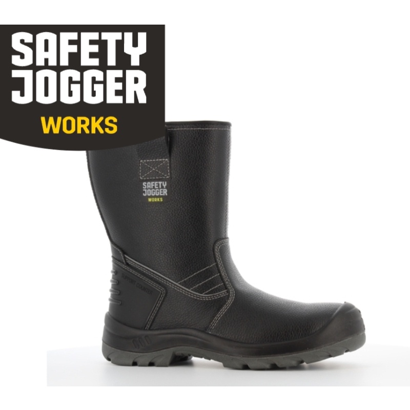Jual Sepatu Safety Jogger Model Bestboot Black S3 Safety Shoes Boot