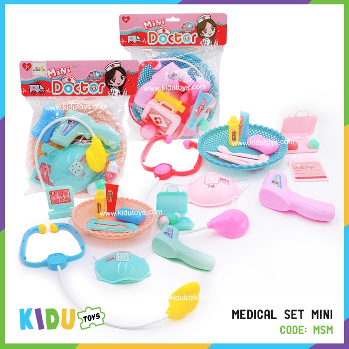 Mainan Anak Dokter Dokteran Medical Set Mini Kidu Toys