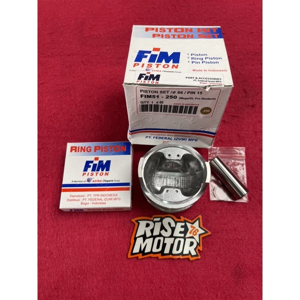 Piston Fim 66 Pen 15 Dome