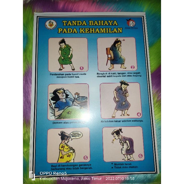 

Poster Tanda Bahaya Pada Kehamilan