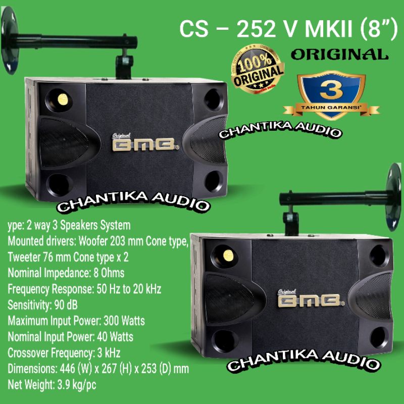 speaker bmb 8 inch speaker 8 inch bmb CS – 252 V MKII (8”)