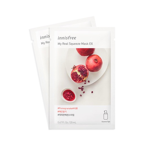 INNISFREE MY REAL Squeeze Sheet Mask New Ori  Korea 23ML